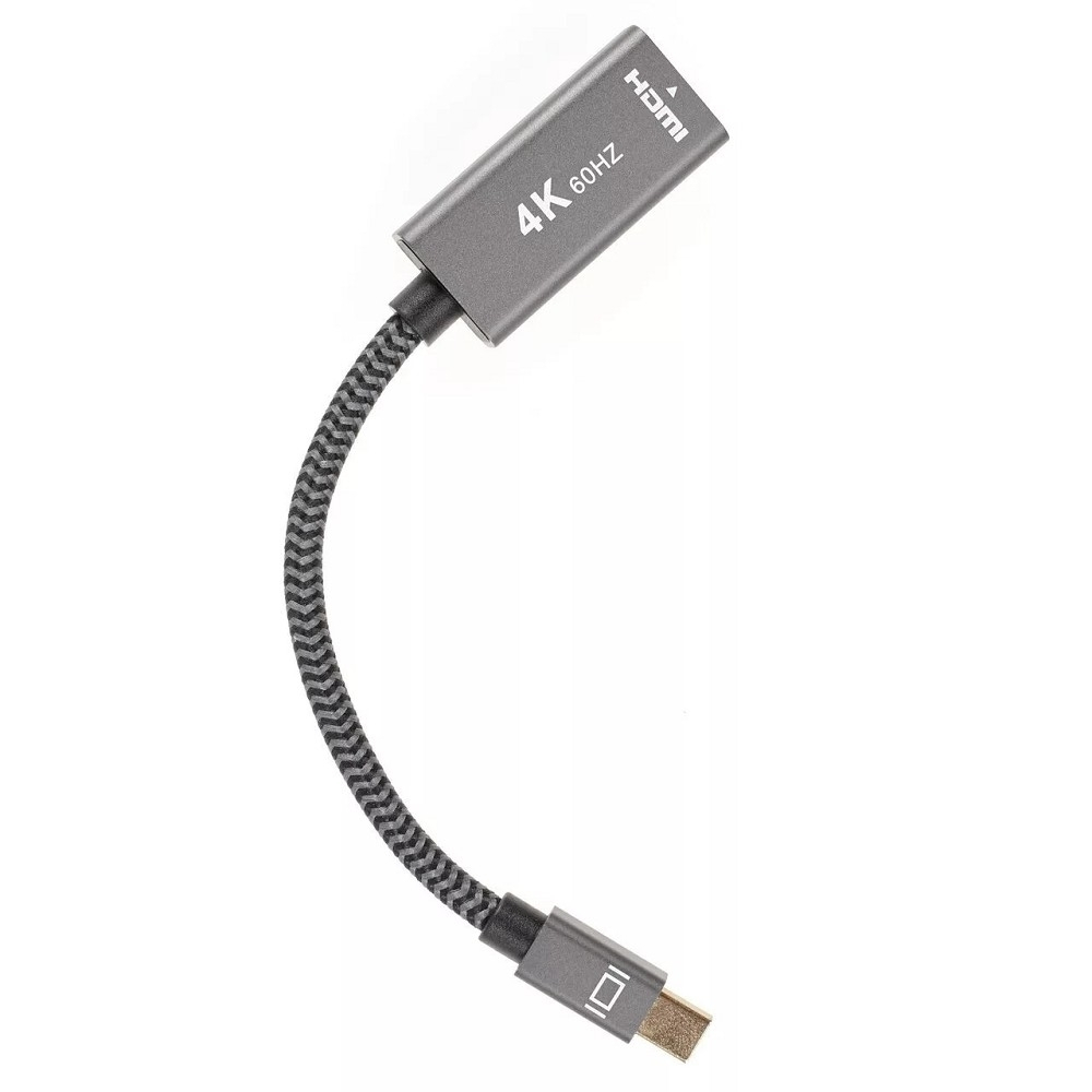 Переходник Telecom  Адаптер miniDP --&gt; HDMI-F 0.15м , оплетка, 4K@60Hz [7958820049873]
