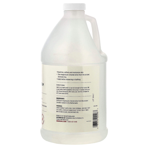 Swanson, Магниевое масло, 1,9 л (64 жидк. унц.)