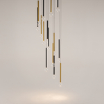 Подвесной светодиодный светильник Maytoni Bubble dream MOD383PL-L40BBS3K