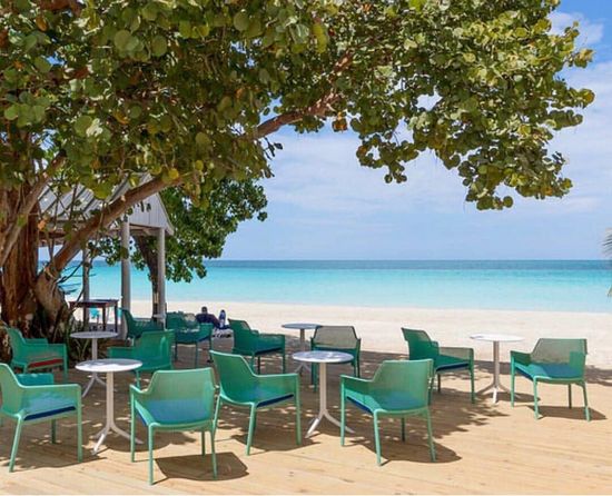 Кресло Net Relax пластиковое зеленое Nardi Италия