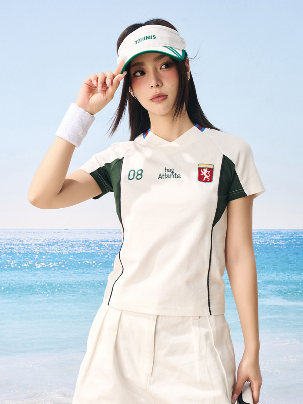 Женская футболка HARSHandCRUEL WMNS "Atlanta" Crop Jersey