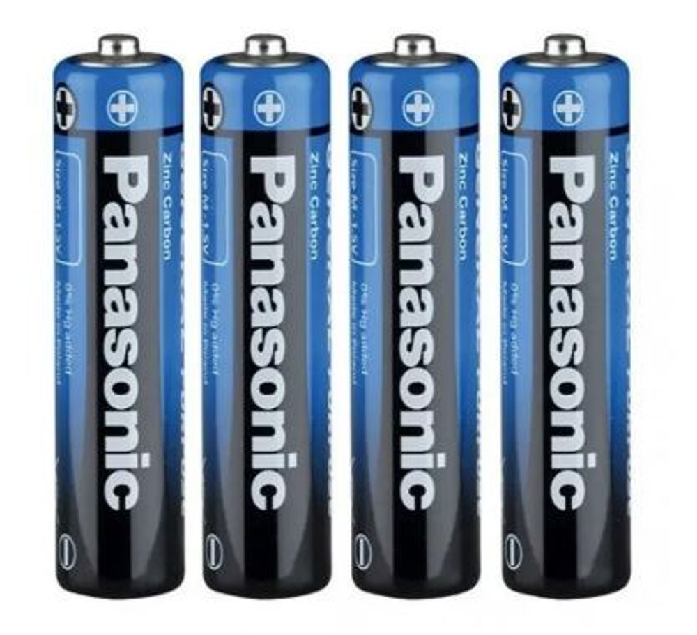 Panasonic General Purpose R03 / AAA уп.60 б/бл.спайка 2 уп.1200