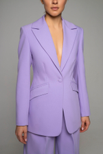 Пиджак приталенный "лиловый экстаз"
