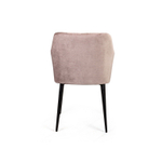 Стул с подлокотниками Robert, бархат бежевый 5