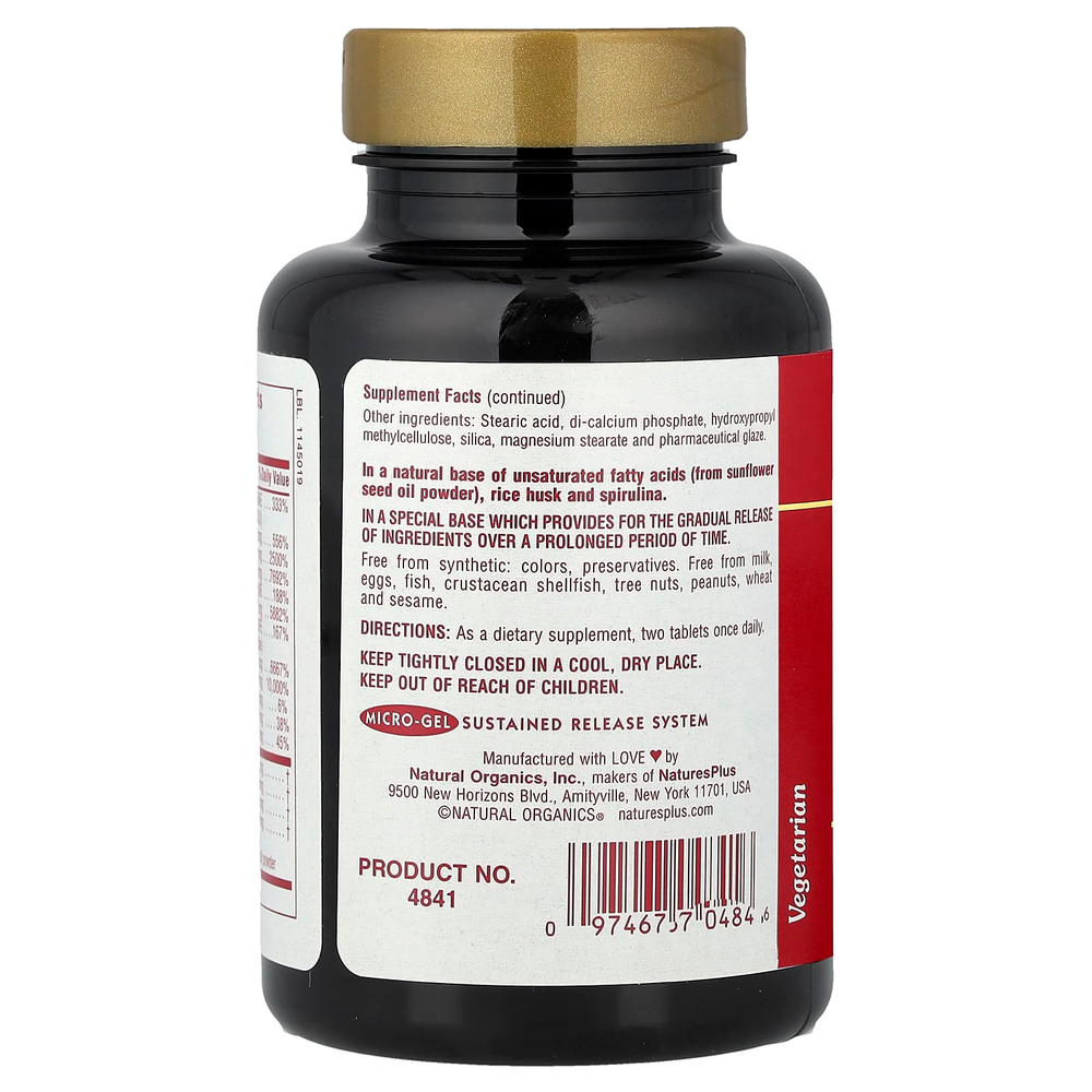 NaturesPlus, Ultra Hair®, для мужчин и женщин, 60 таблеток