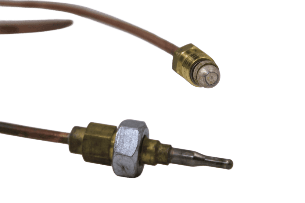 Термопара газовой плиты King, Flama на горелку духовки (L- 1000 мм) под резьбу М8 х 1