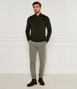 Кожаное челси Tommy Hilfiger - оливковый(FM0FM04757)