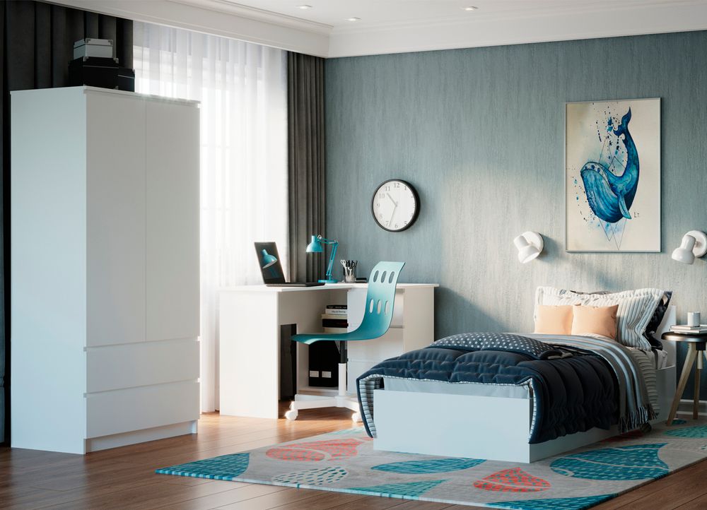 МС Мори Стол МС-16 универсальный (МП/3) Белый