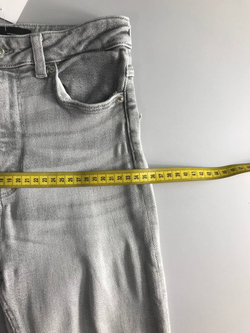 Джинсы Zara серые, маркировка 36, визуально на 42 размер