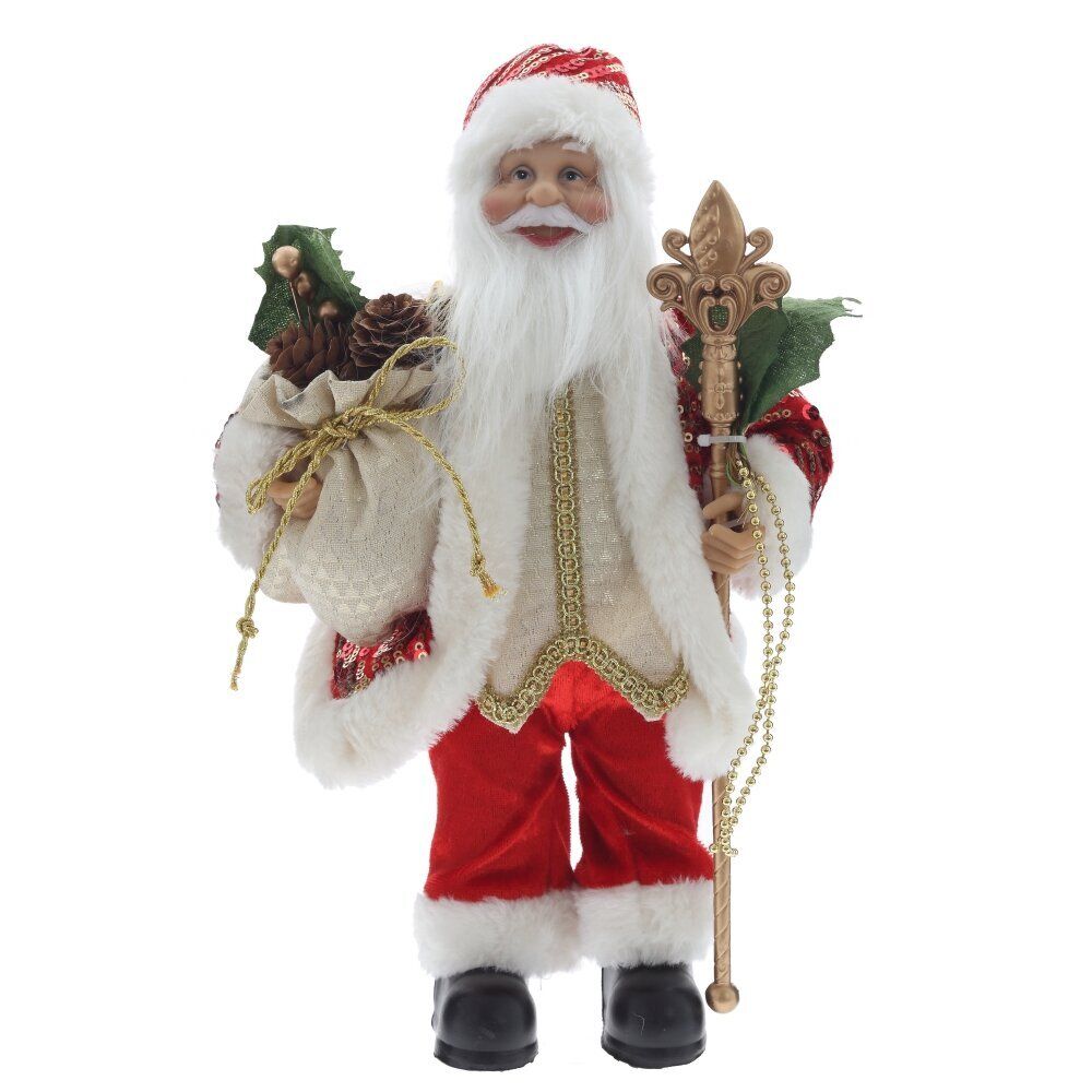 GAEM Дед Мороз, L19 W12 H32/30 см