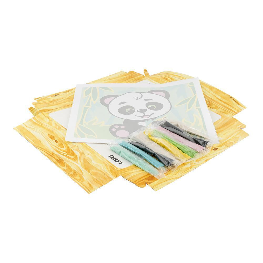 Фреска из песка "Мишка панда" (Lori)