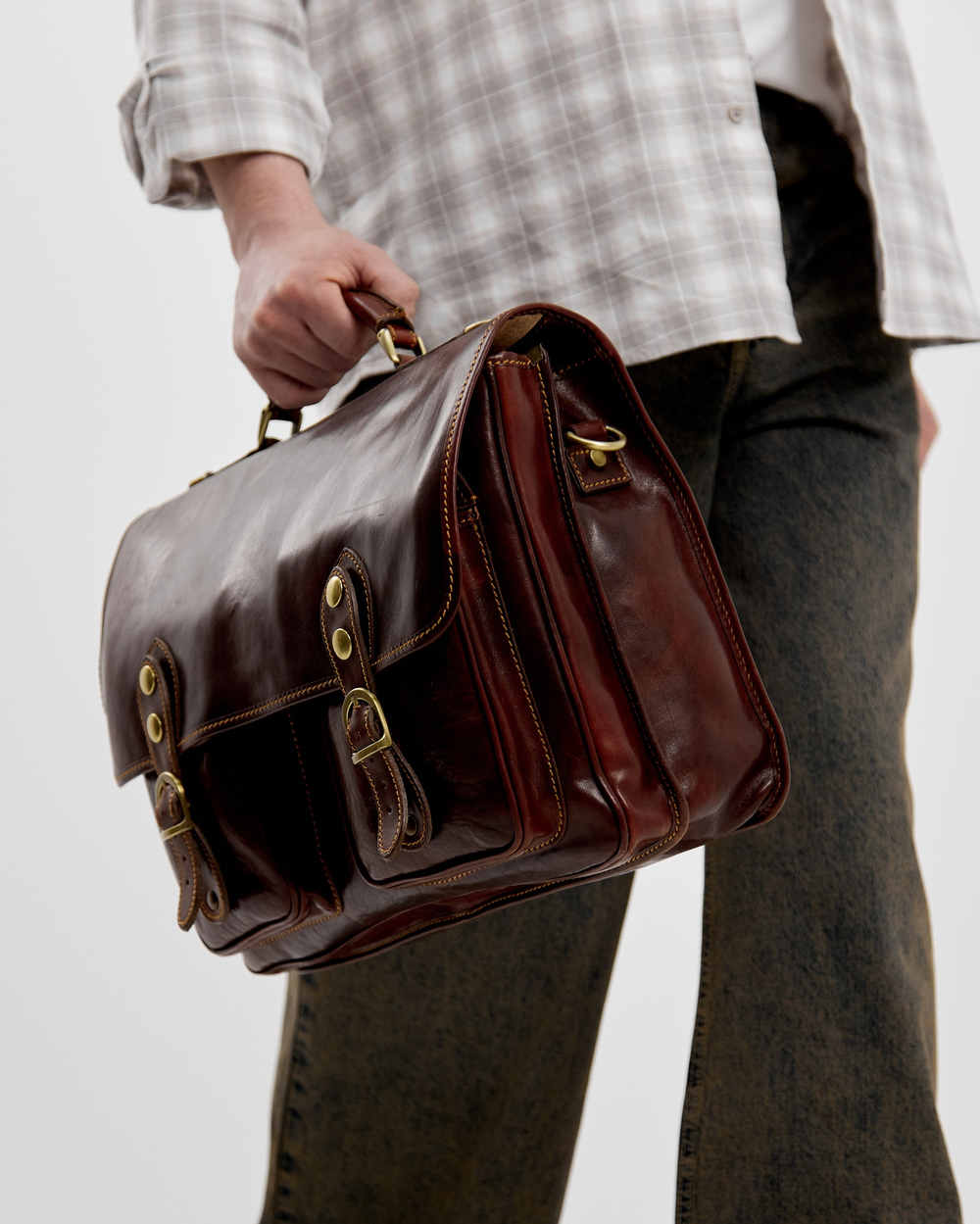 Сумка 949 12 коньячный