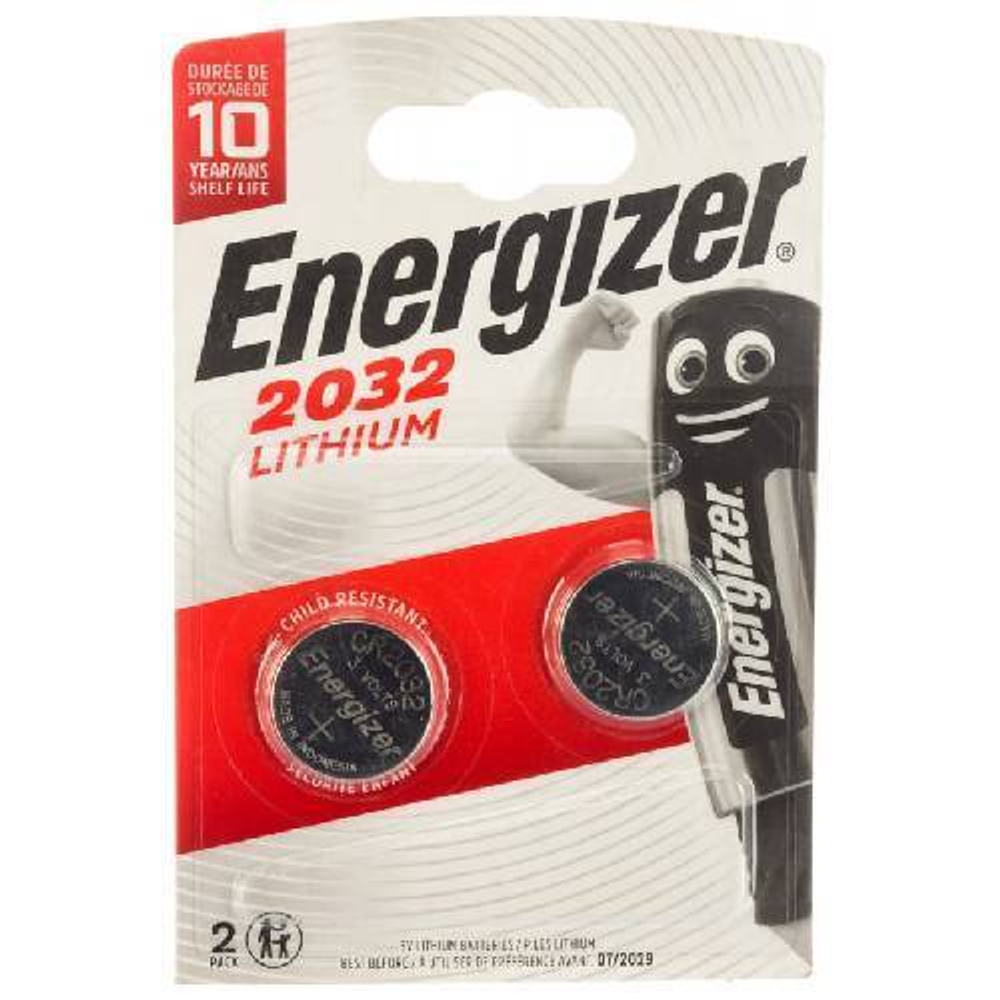 Батарейка Energizer CR 2032 (упак 2шт.)