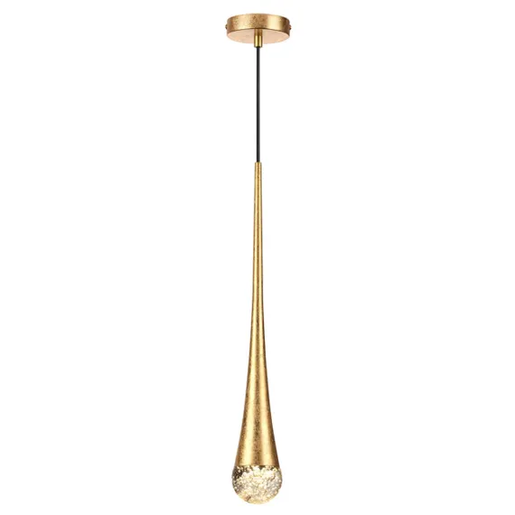 4278/1 L-VISION ODL21 241 прозрачн/золот фольг-ние Подвесной светильник IP20 GU10 LED max 6W GOTA