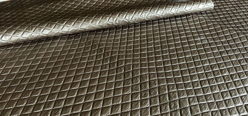 Искусственная кожа Монро 150 платина