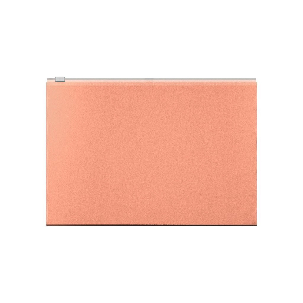 ZIP-LOCK пакет на молнии 334*246 мм, Erich Krause, А4, 180 мкм, непрозрачный, персиковый, "Matt Powder"