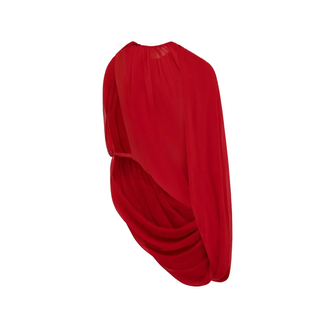 Восточный топ красный