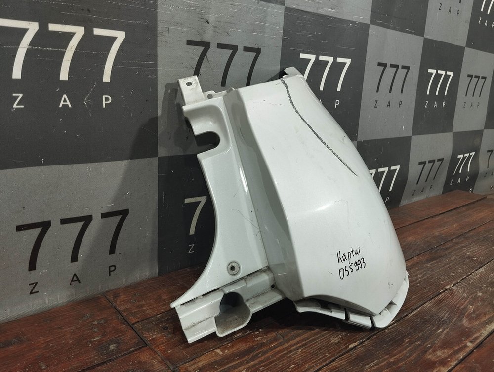 Бампер задний правая часть (Клык) Renault Kaptur 16-нв Б/У Оригинал 850164390R