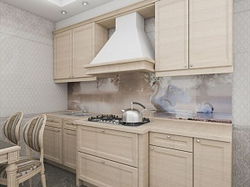 Фартук для кухни ПВХ Panda Лебеди 0130 2800х610 мм