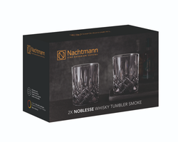 NOBLESSE - Набор низких стаканов 2 шт., серый, 295мл h=102мм d=82мм