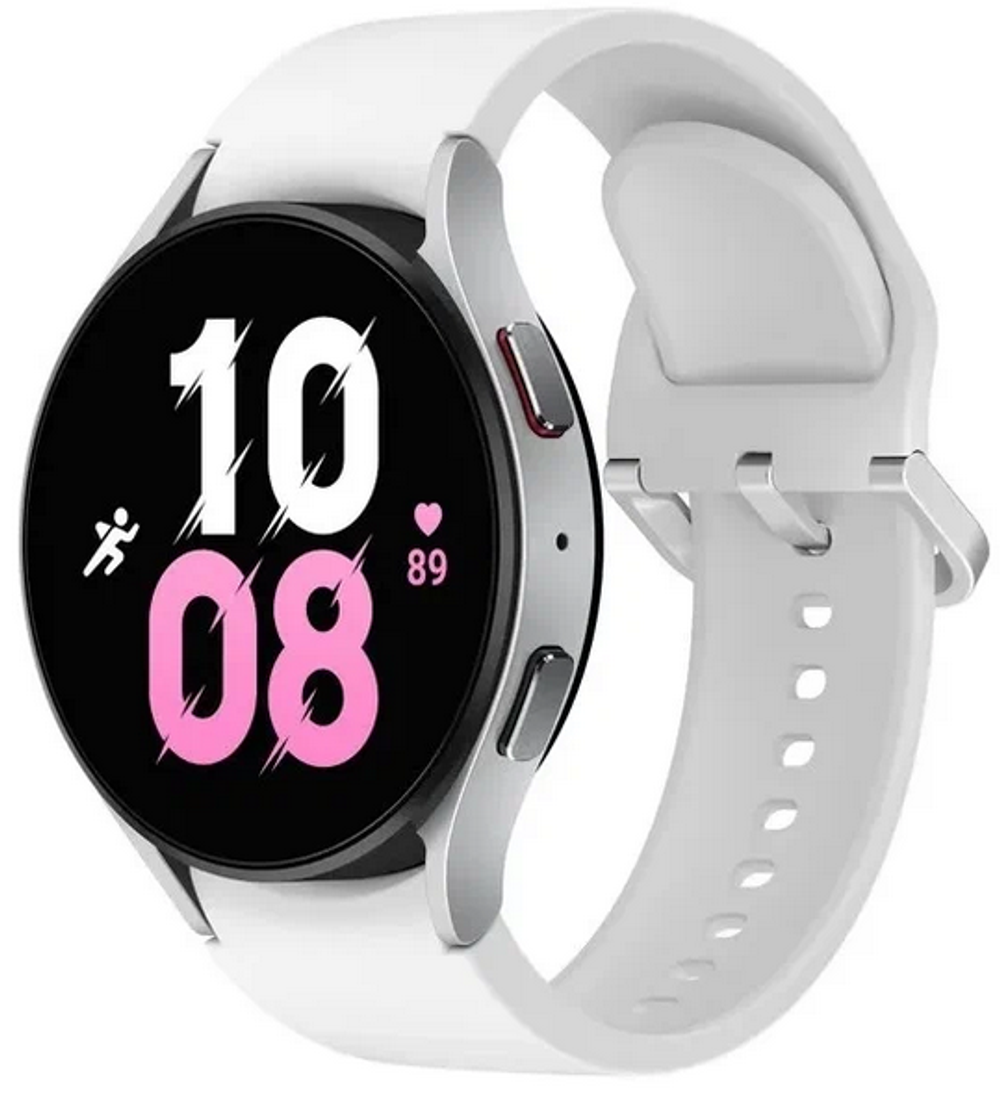 Умные часы Samsung Galaxy Watch 5 SM-R910 44mm серебристый (SM-R910NZSAMEA)