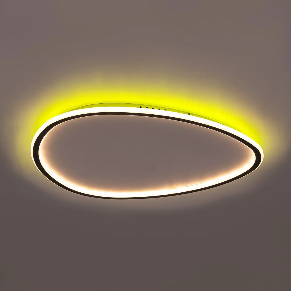 Citilux ТRIO CL215B261E LED RGB Люстра с пультом Чёрная