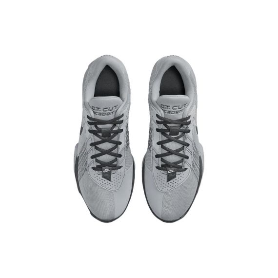 Nike Air ZOOM г.T. Cut Academy Баскетбольные кроссовки Низкие Топ Серый Белый Мужские