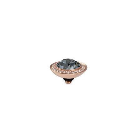 Шарм Qudo Tondo Deluxe Silver Night 656023 BW/RG