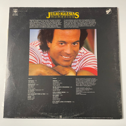 Винтажная виниловая пластинка LP Julio Iglesias Momentos (США 1982)