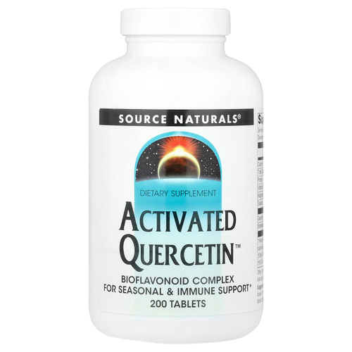 Source Naturals, Активированный кверцетин, 200 таблеток