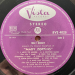 Mary Poppins: Original Cast Soundtrack (Англия 1967г.)