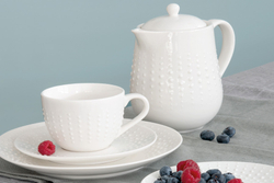 Блюдо прямоугольное 36х16см Easy Life Drops белое