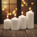 Набор свечей Hassela (в наборе 4 свечи), парафин