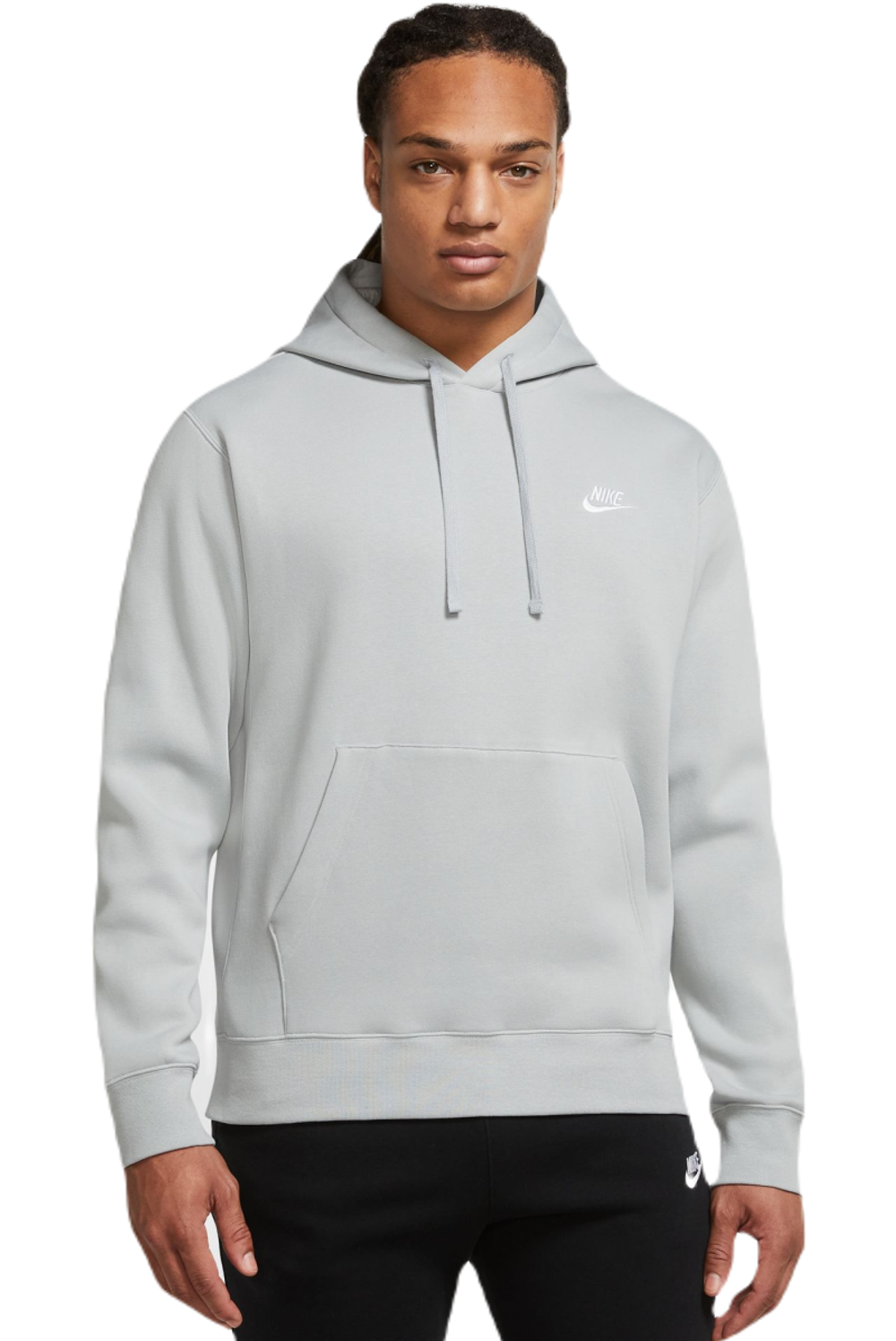 Мужская теннисная кофта Nike Sportswear Club Fleece Pullover Hoodie - серый