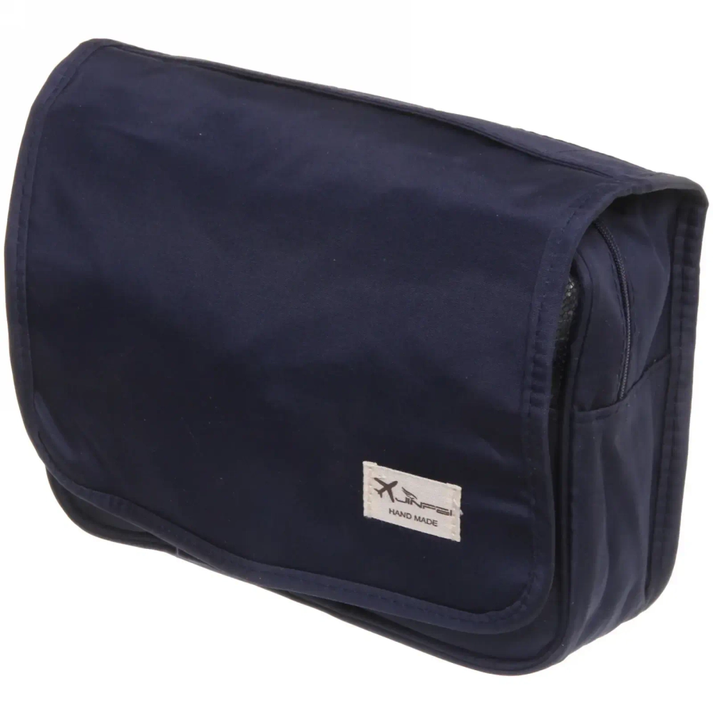 Косметичка - органайзер «Classic», цвет синий, в склад. виде 20*24*9, в расклад. виде 42*24*9см (несессер)