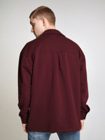 Рубашка трикотажная Город Горький бордо бордовая красная