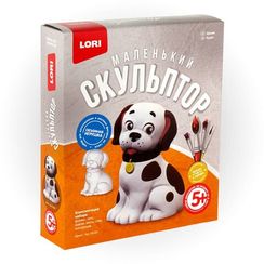 Gipsdən Fiqur Lori "Маленький скульптор. Щенок"