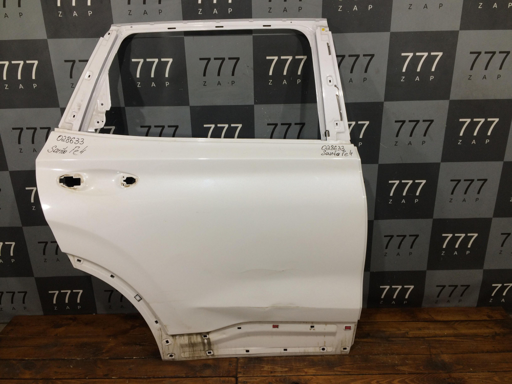 Дверь задняя правая Hyundai Santa Fe 4 (TM) 18-23 Б/У Оригинал 77004S1000