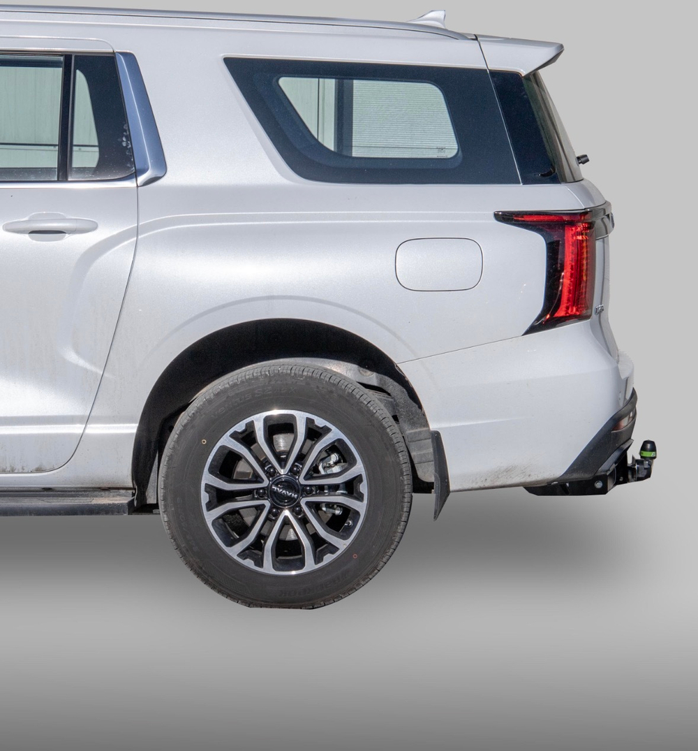 Фаркоп Лидер-плюс для Tank 500 2022-, Haval H5 2024- без снятия и выреза бампера. Тип шара: F. Нагрузки: 2000/100 кг, (без электрики в комплекте) - T201-F