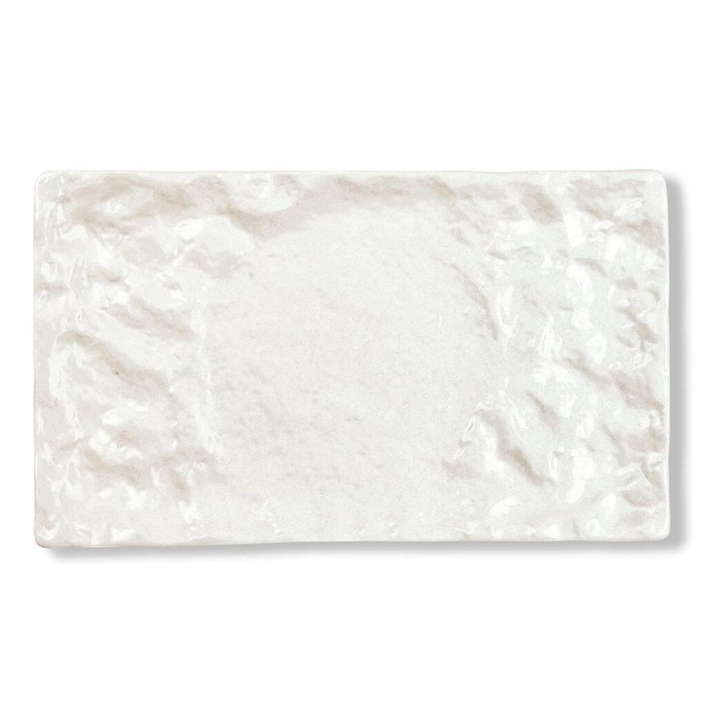 Блюдо прямоугольное 34*20 см h3 см Crumpled Style белое фарфор P.L. Proff Cuisine [3]