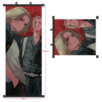 Гобелен "Токийские мстители - Майки и Дракен"