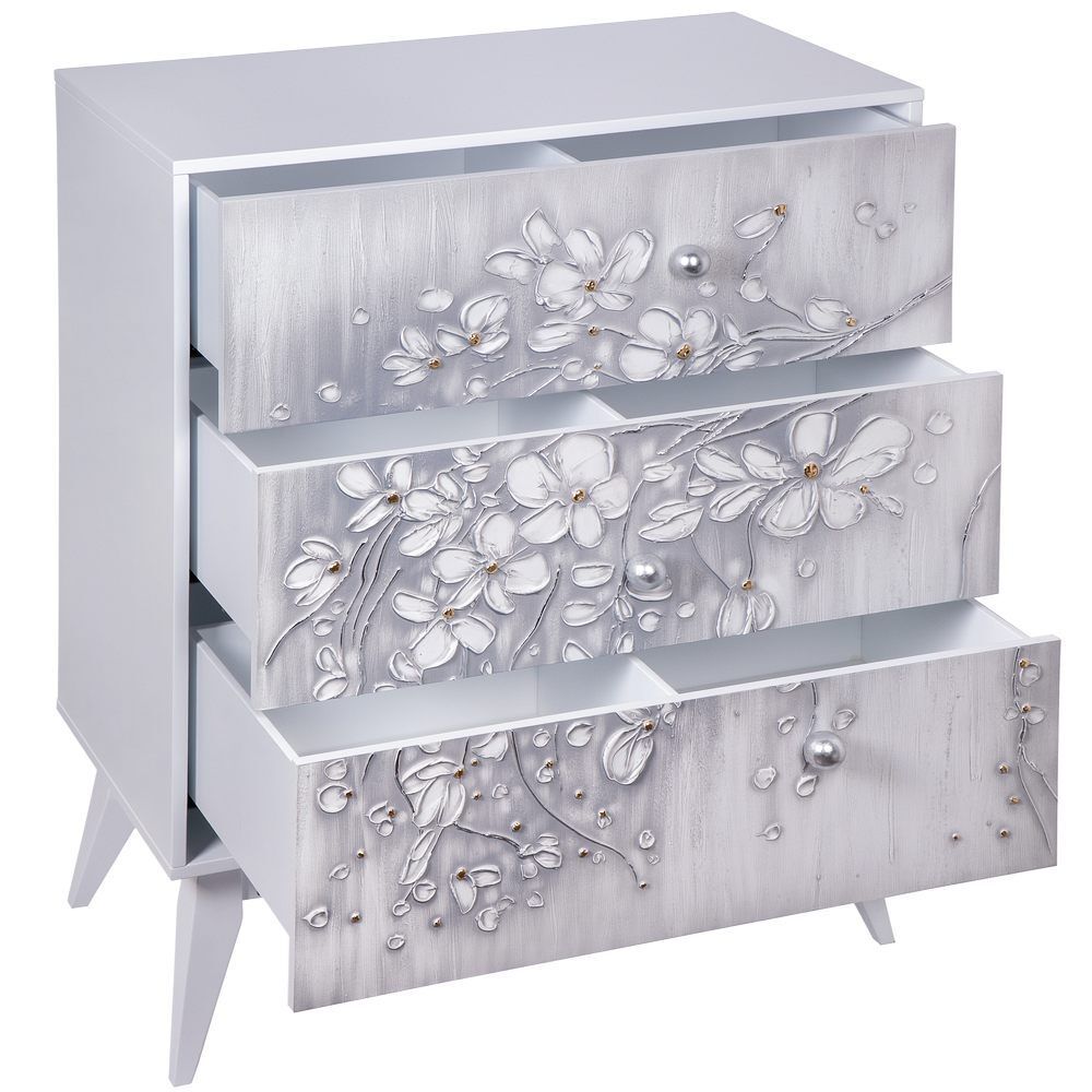 Ручка мебельная Сфера 20 Античное серебро