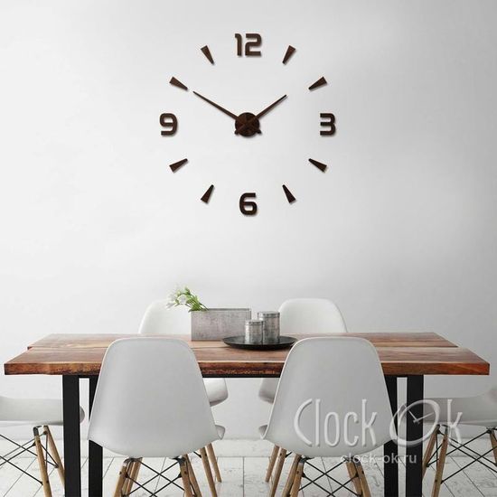 Настенные 3D часы Divide