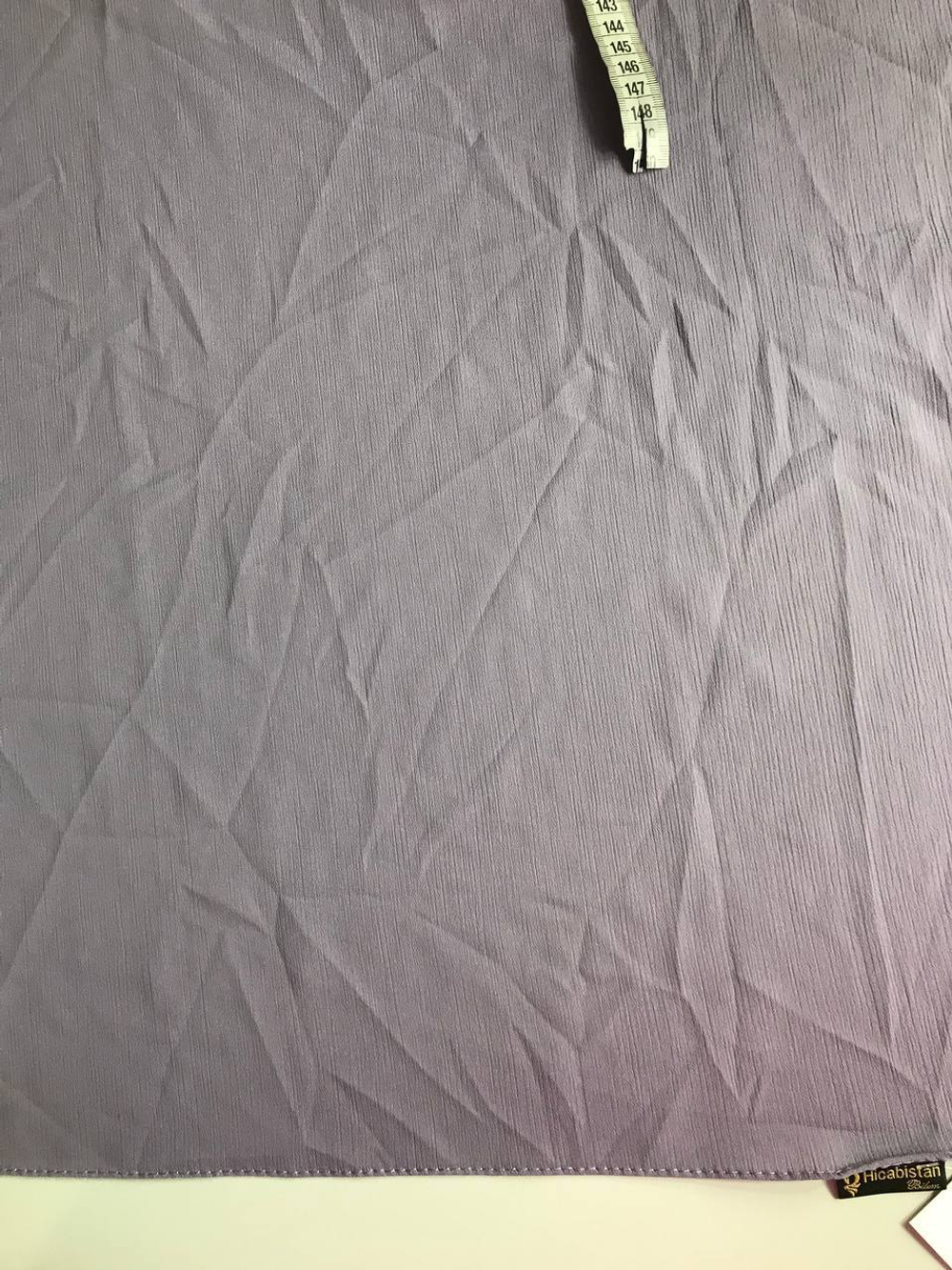 Палантин тонкий, в лавандовом оттенке