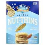 Blue Diamond, Almond Nut-Thins, снэки из рисовых крекеров с миндалем, с оттенком морской соли, 120,5 г (4,25 унции)