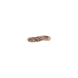 "Ваниль" кольцо в золотом покрытии из коллекции "Десерт" от Jenavi