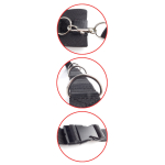 Набор для бондажа на кровати Ultimate Bed Restraint System (Цвет: черный)