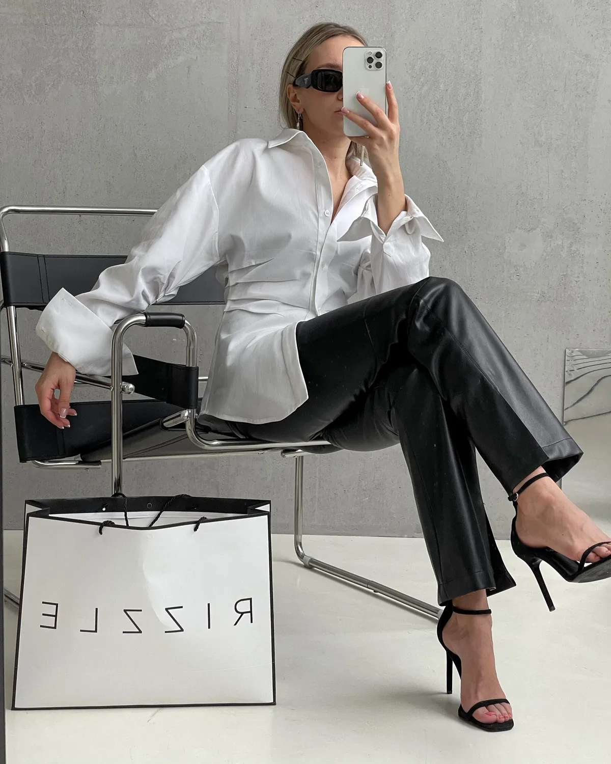 Рубашка из хлопка Shark