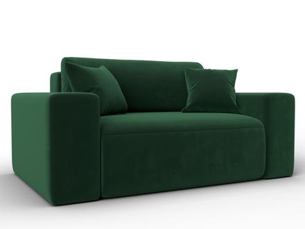 Кресло Лига-036 НПБ, SEVEN 626 зеленый, Велюр, 121291