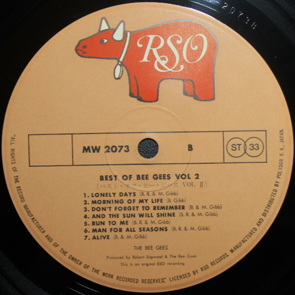 Bee Gees / Best Of Bee Gees Vol 2 (LP)